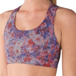 Lululemon All Sport Bra - Checker Blooms